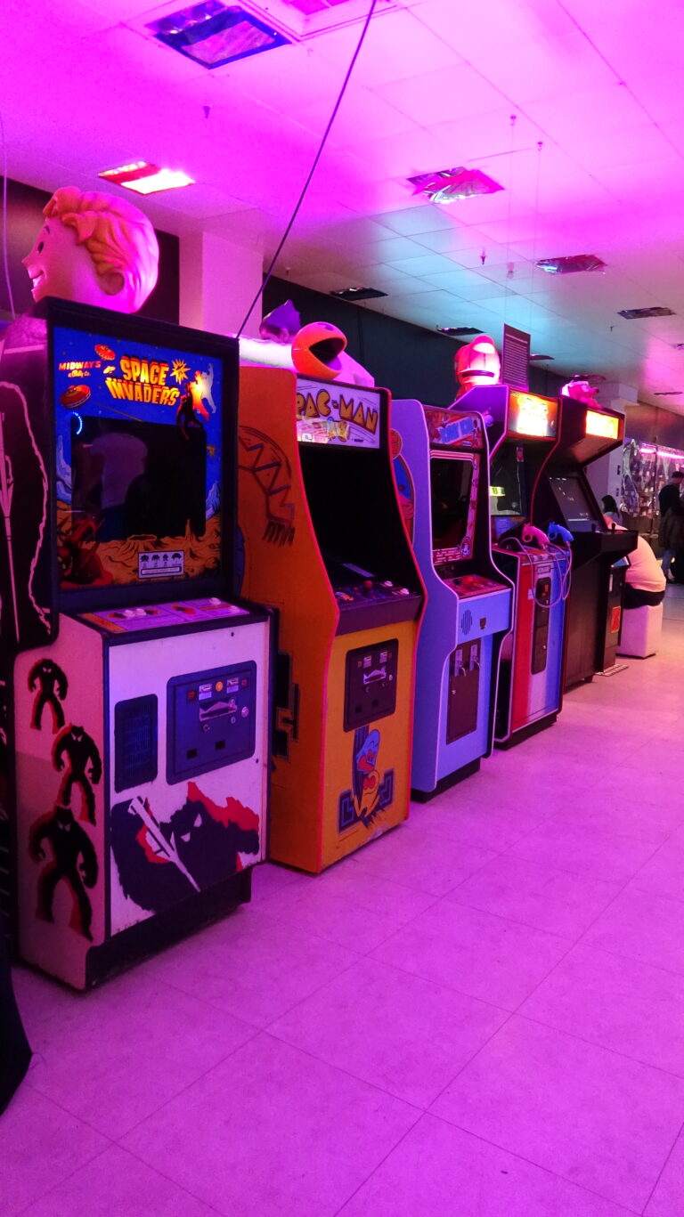 1980s arcade games Pac-Man Space Invaders retro gaming nostalgia