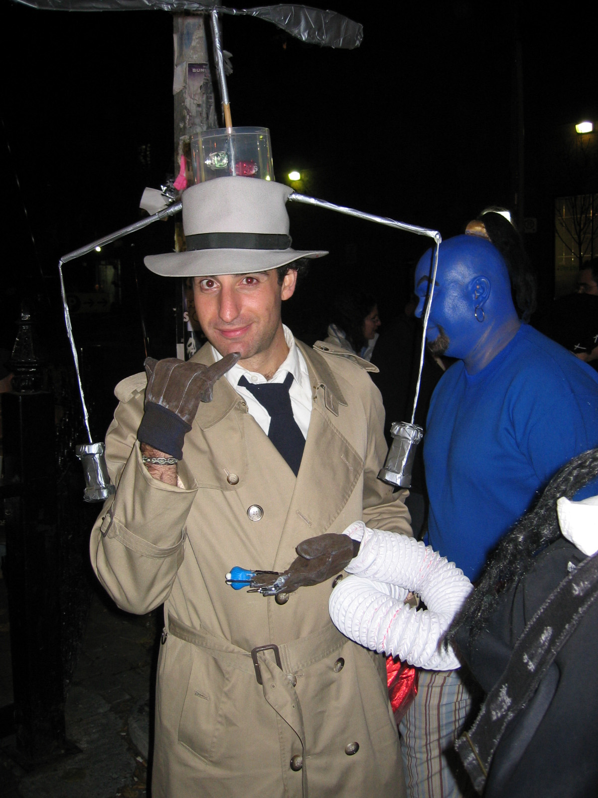 Inspector Gadget on the job from the beloved 80s cartoon series