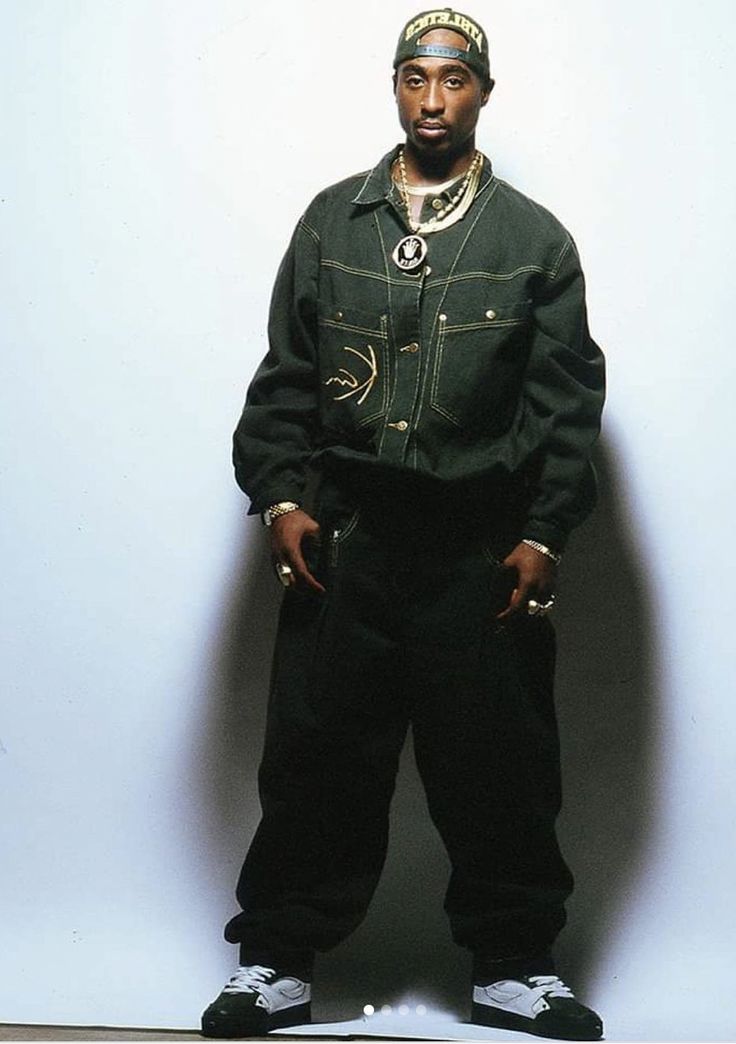 90s baggy jeans from Cross Colours Karl Kani and JNCO that defined hip-hop style