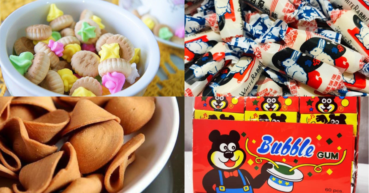 Nostalgic collection of 90s snacks and candy that defined childhood