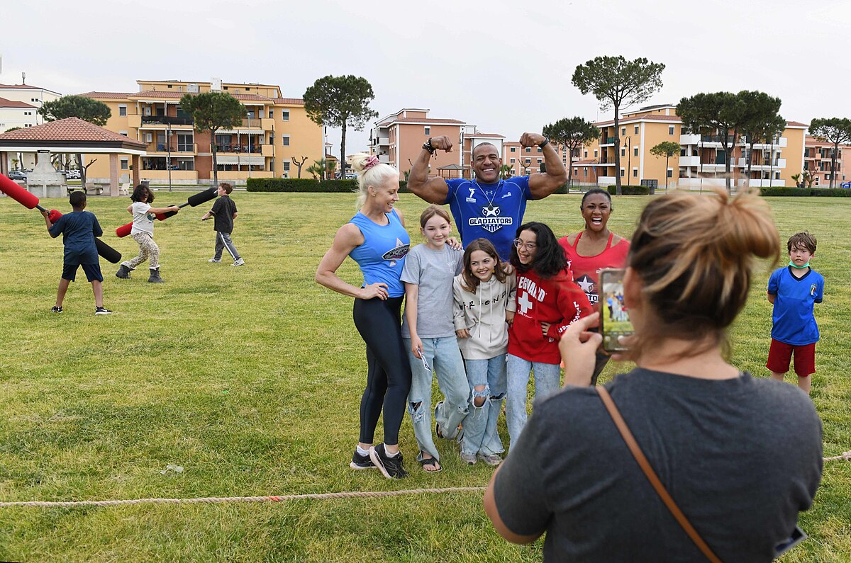 American Gladiators 90s nostalgia event with original show gladiators