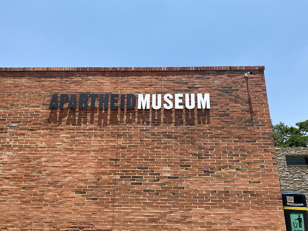 Apartheid Museum in Johannesburg South Africa documenting history of racial segregation