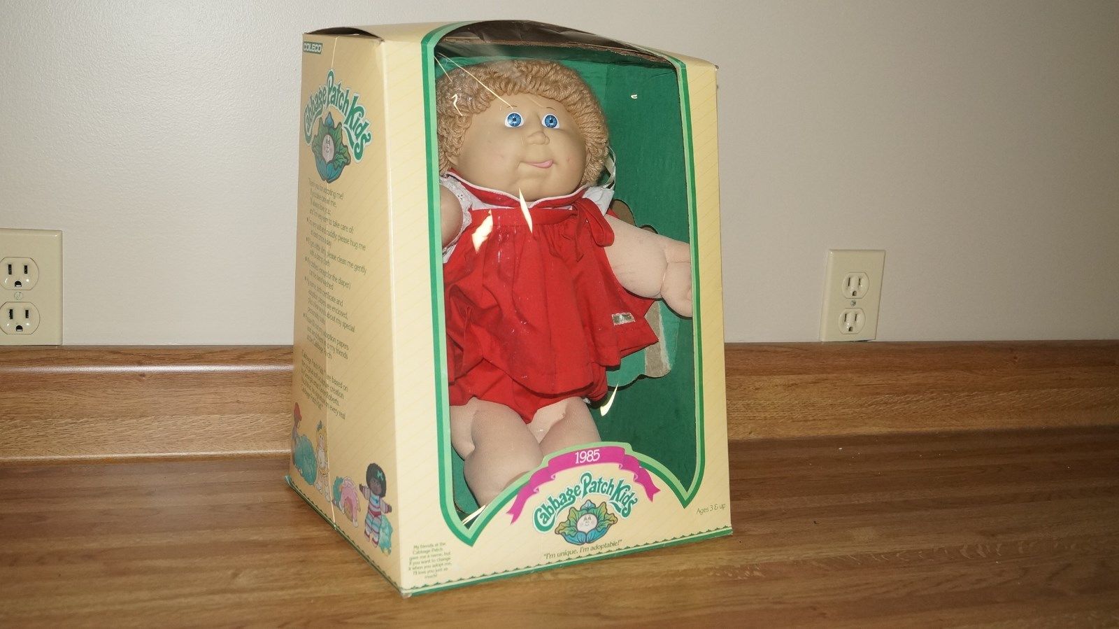 Original 1983 Cabbage Patch Kids dolls by Coleco with adoption papers