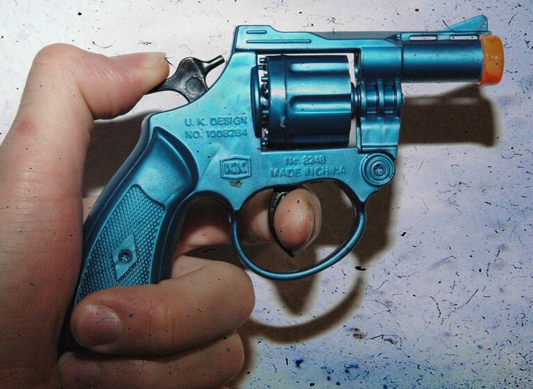 Vintage cap gun toy from the 1980s every kid wanted