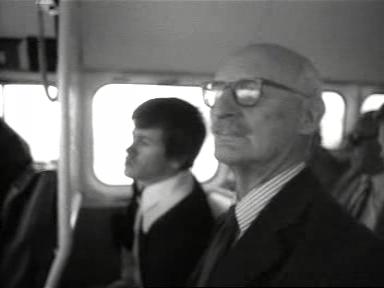 Sir Christopher Cockerell inventor of the hovercraft whose air cushion technology inspired the Flymo