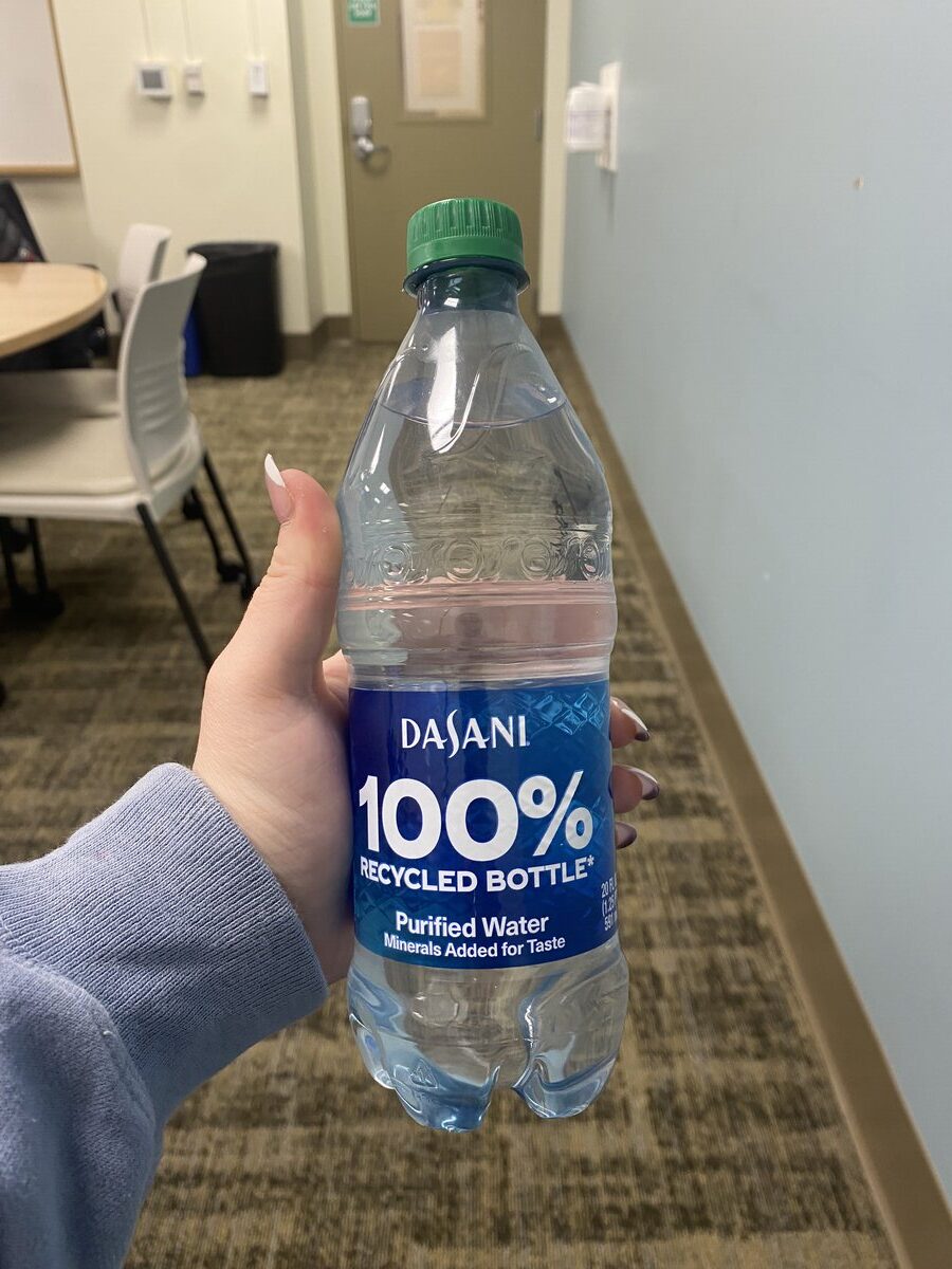 Dasani purified water bottle by Coca-Cola Company mass market bottled water brand