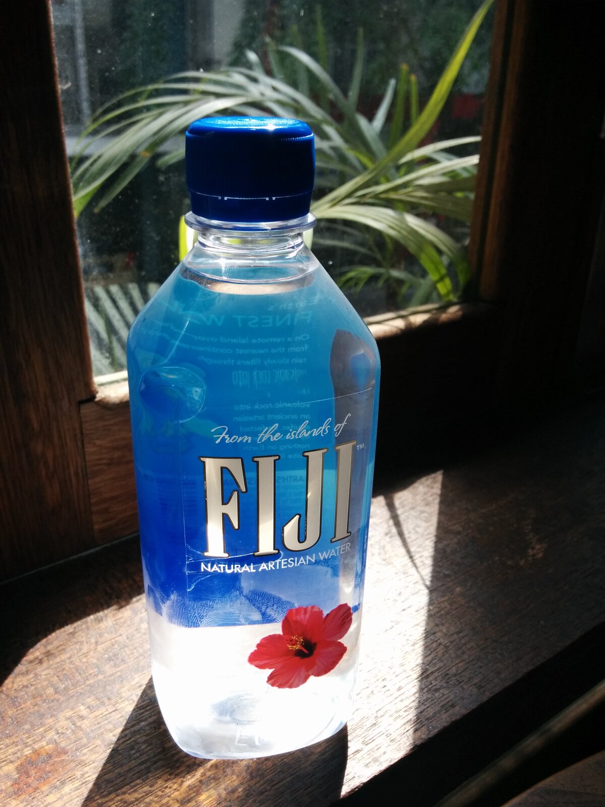 FIJI Natural Artesian Water bottle premium bottled water brand