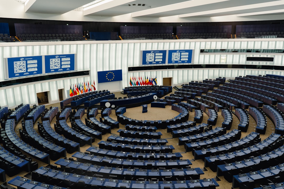 European parliament building representing democratic governance