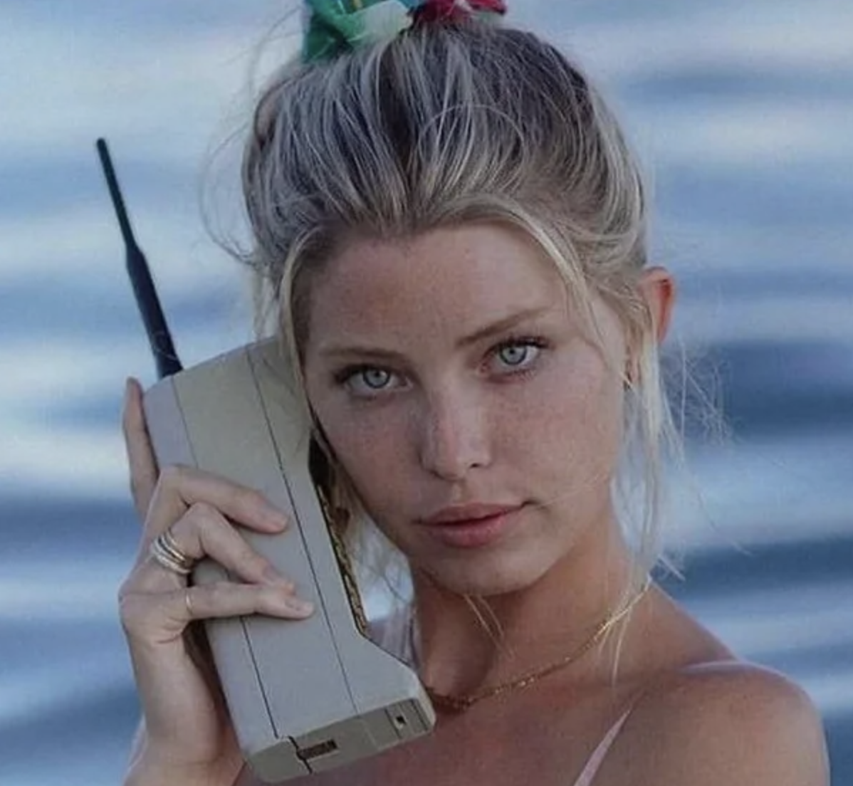 The 1983 Motorola DynaTAC 8000X the first commercial mobile cell phone