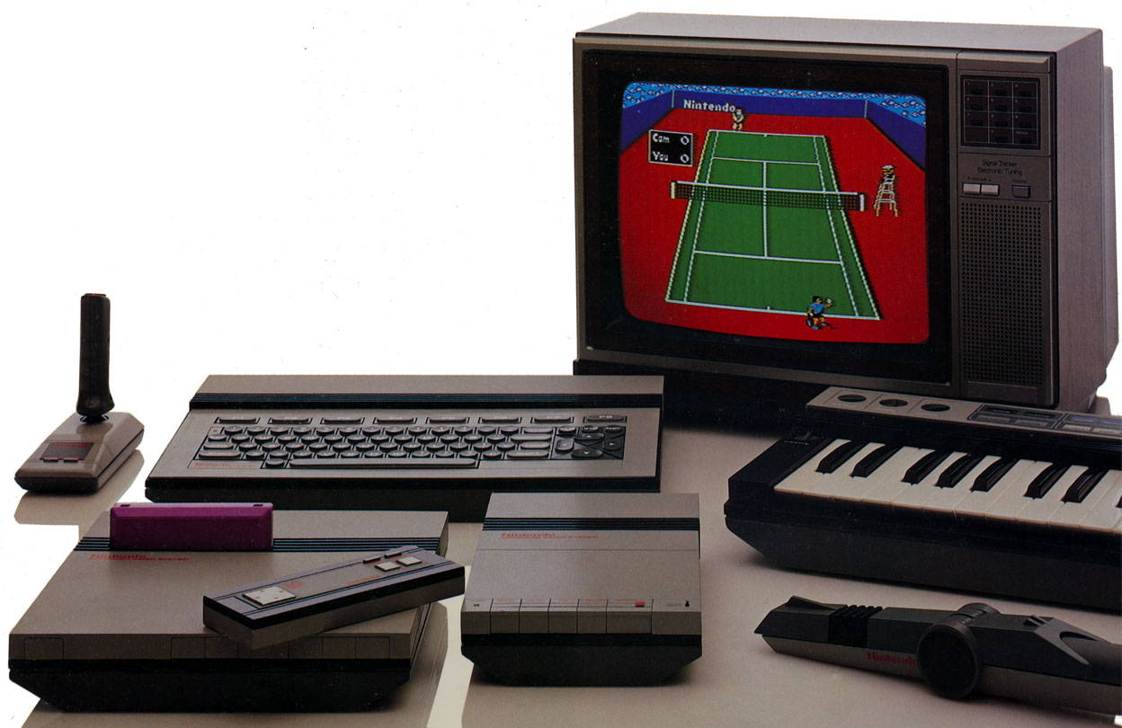 Nintendo Advanced Video System from early 1985 showing the original concept before the final NES design