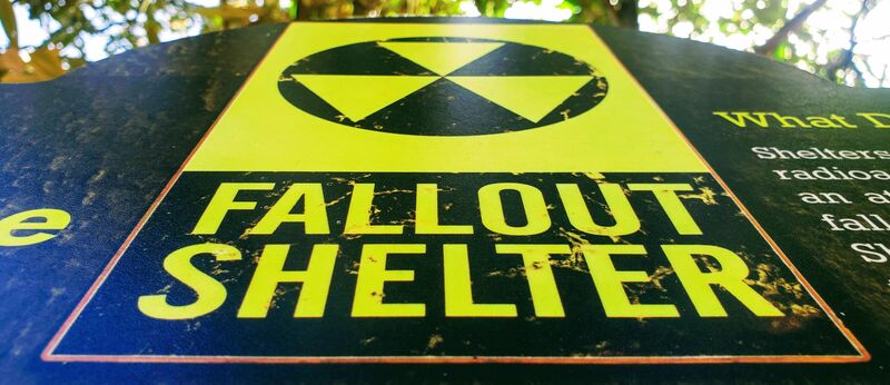 Nuclear family Cold War duck and cover survival preparation 1980s