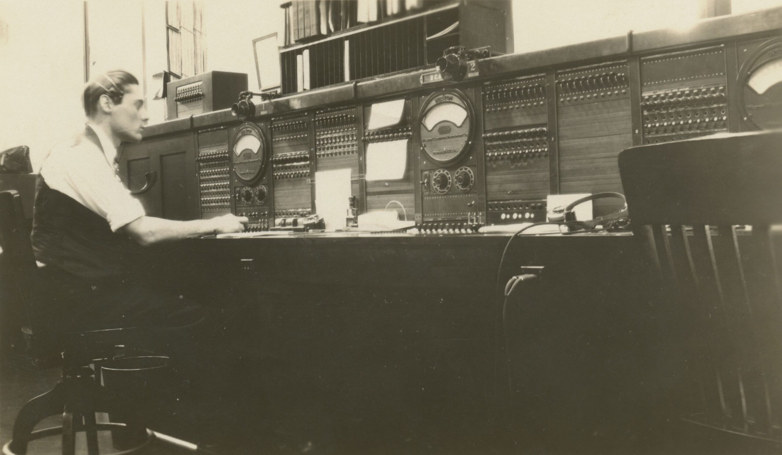 Wisconsin Bell Telephone Company switchboard 1900s