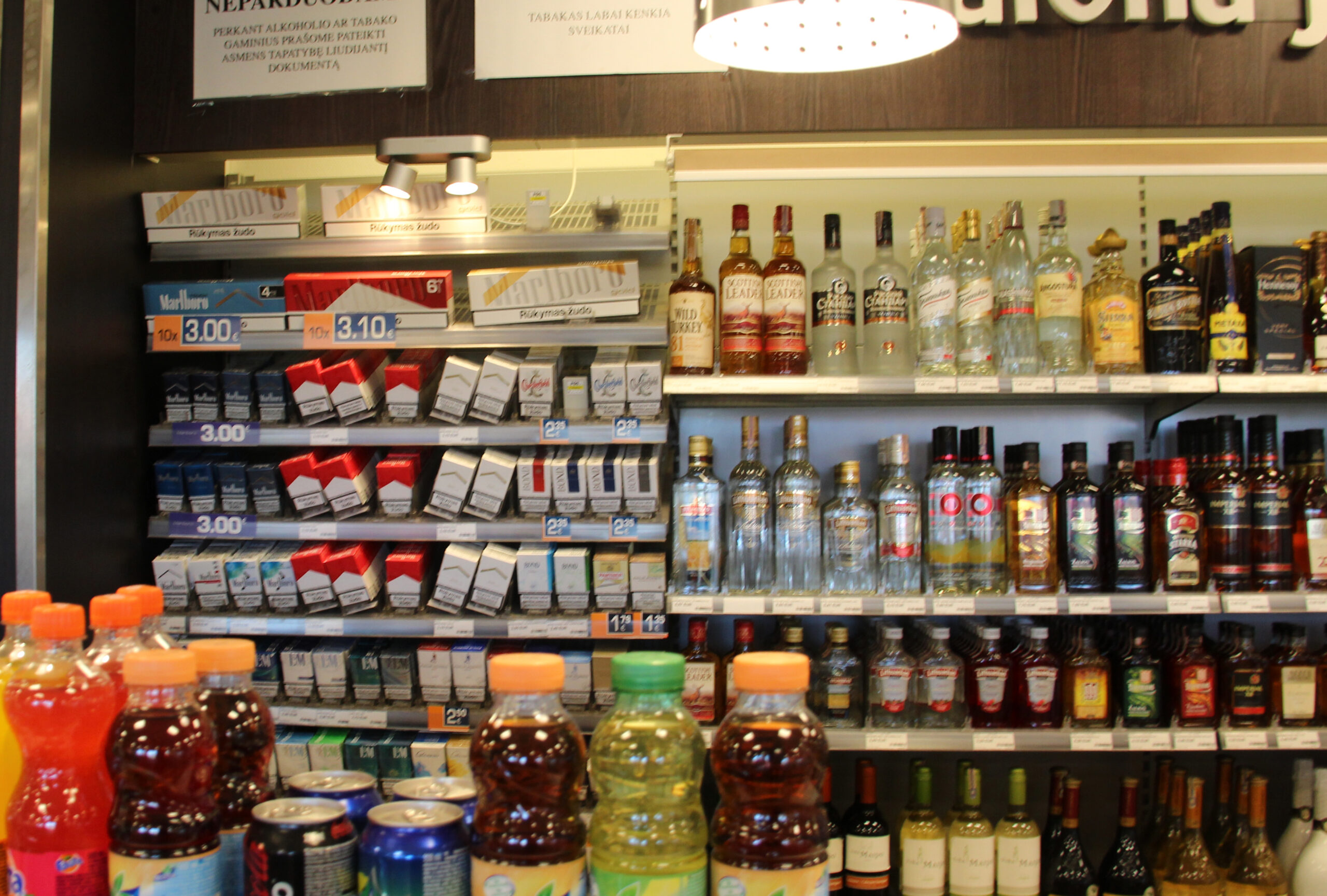 Philip Morris Marlboro tobacco advertising billboard in the wild