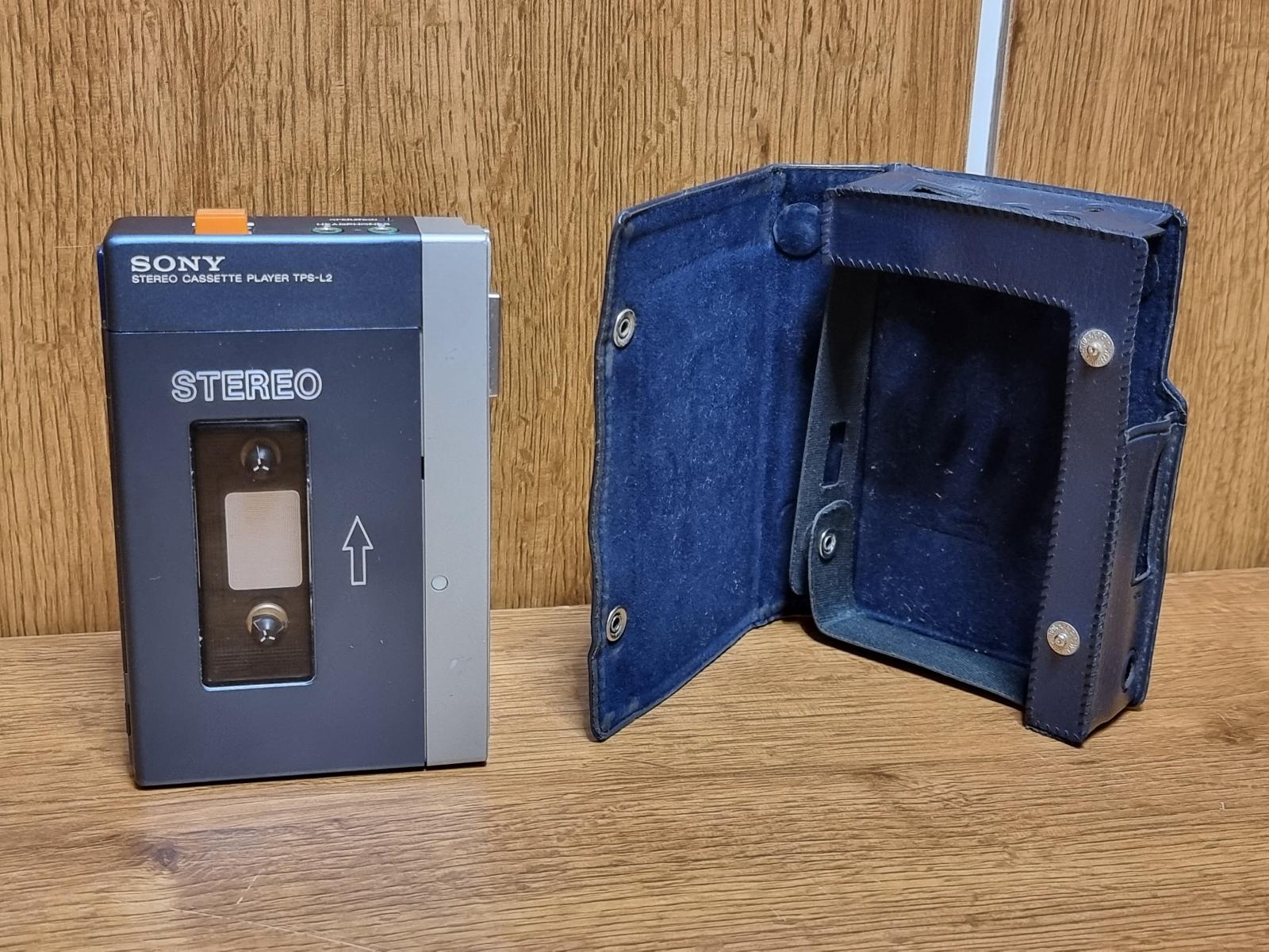 Original Sony Walkman TPS-L2 portable cassette player that revolutionized personal music