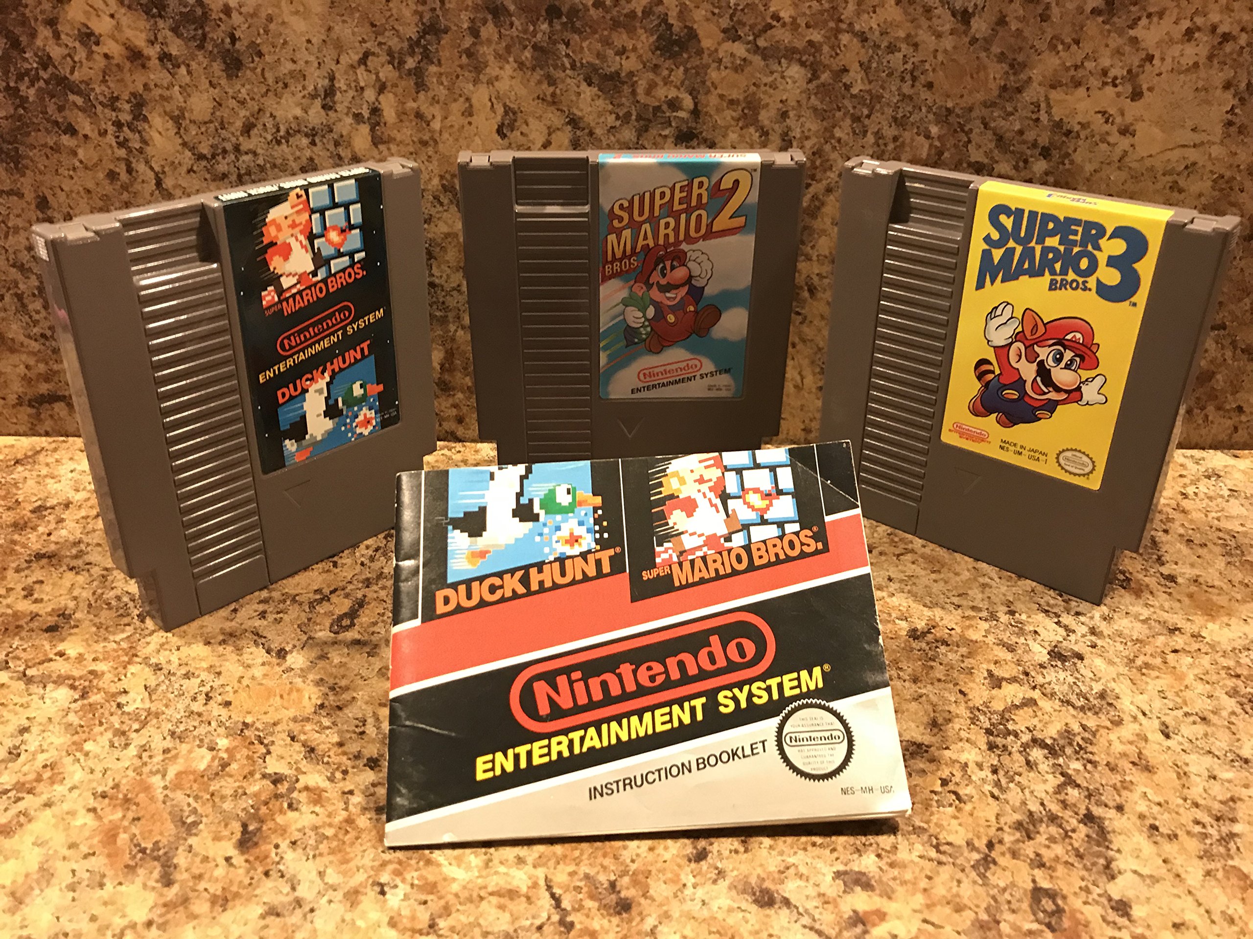 Original Super Mario Bros game cartridge for the Nintendo Entertainment System released in 1985