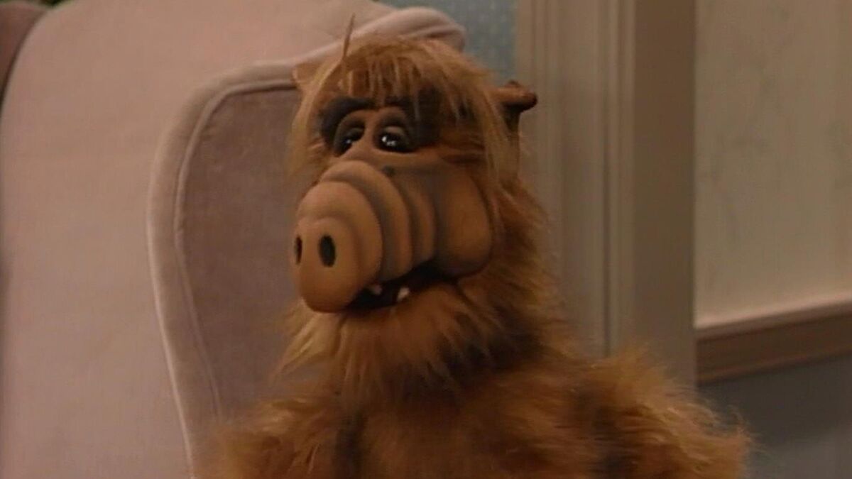 ALF sitcom scene from Season 1 NBC 1986