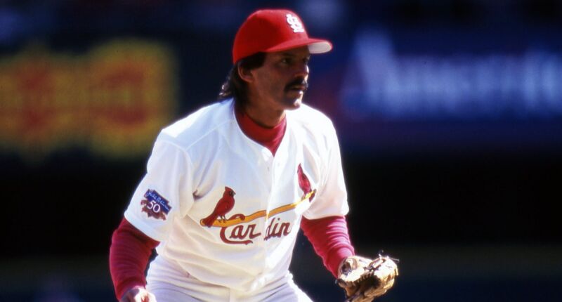 Dennis Eckersley St. Louis Cardinals 1996-1997 baseball career