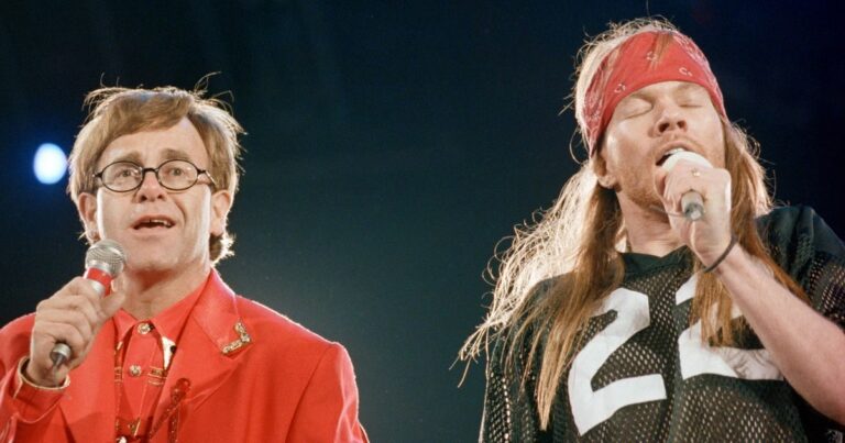 Freddie Mercury Tribute Concert at Wembley Stadium April 1992