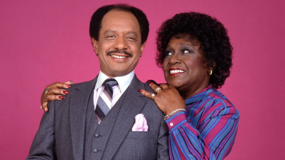 George and Louise Jefferson promotional photo from The Jeffersons TV show