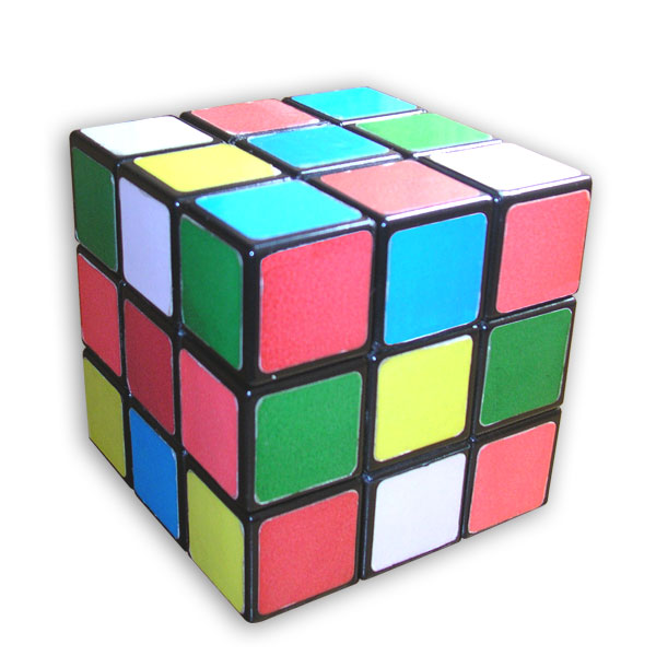 Scrambled Rubiks Cube — the iconic 80s puzzle toy that drove a generation crazy
