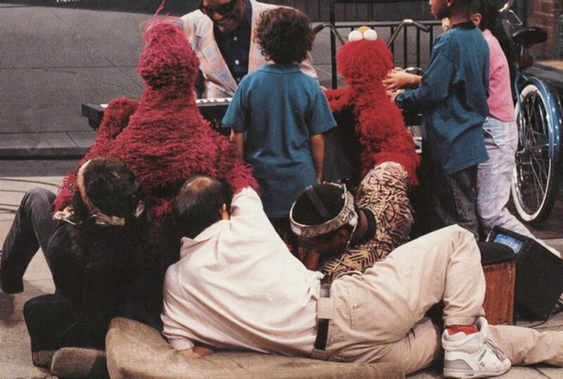 The Muppet Show opening cast on stage