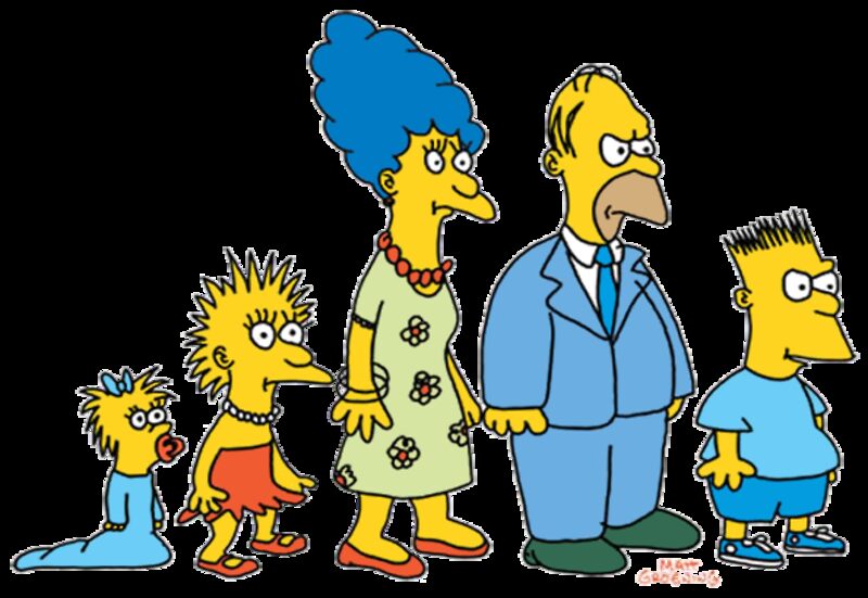Tracey Ullman Simpsons family image from the original shorts package