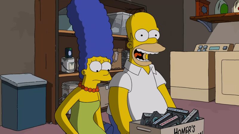 Tracey Ullman Simpsons Homer in the rough original animation style before prime time