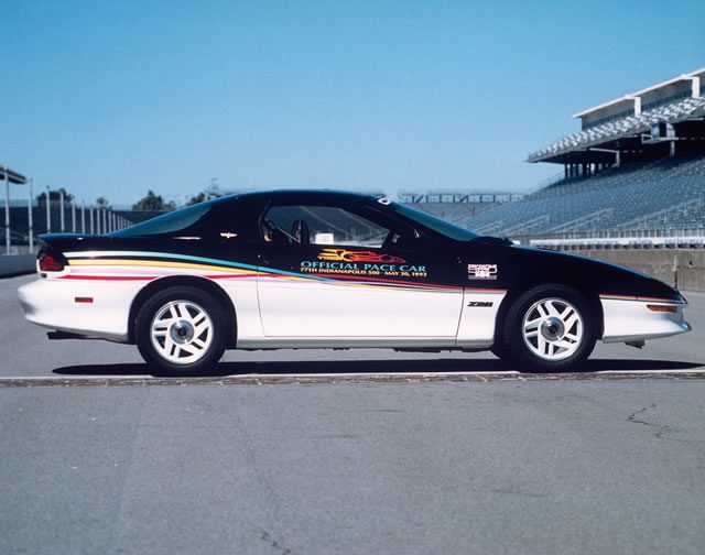 Chevrolet Camaro Z28 pace car at the 1993 Indianapolis 500