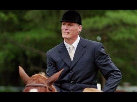 Christopher Reeve in formal equestrian gear before the May 27, 1995 cross-country accident in Culpeper, Virginia