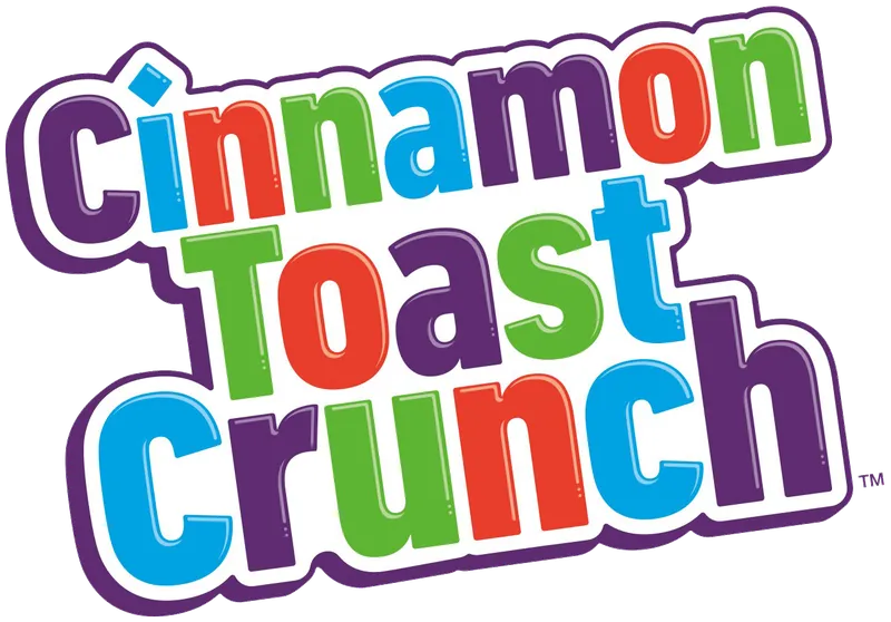 Cinnamon Toast Crunch logo, one of the few golden-age cereals still on shelves today