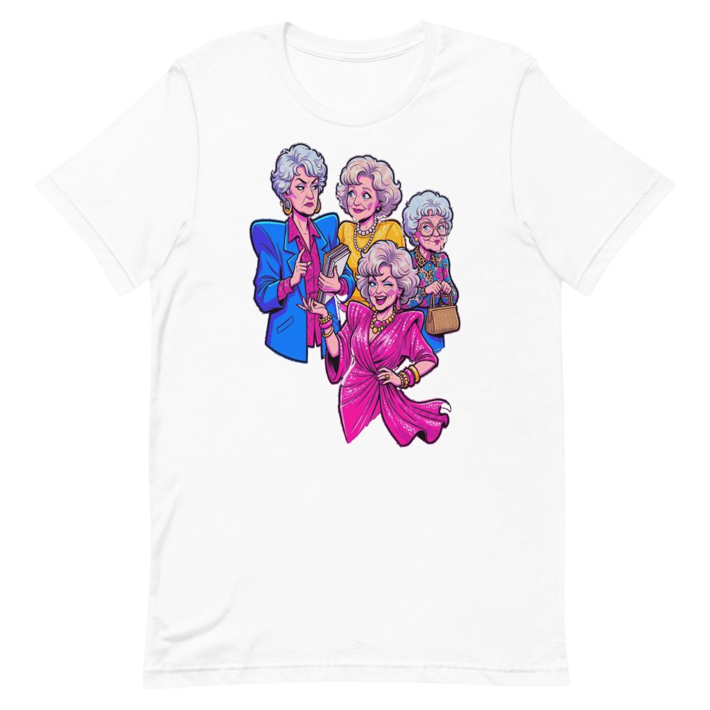 Golden Girls Vintage Retro 80s Squad T-Shirt