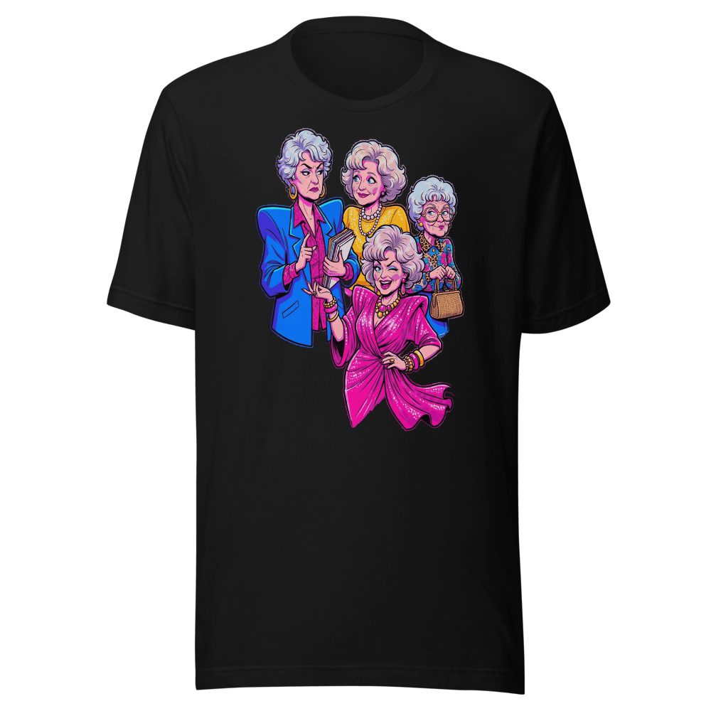 Golden Girls Vintage Retro 80s Squad T-Shirt