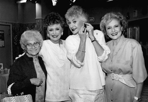 Golden Girls cast taping break Hollywood December 1985 NBC photo