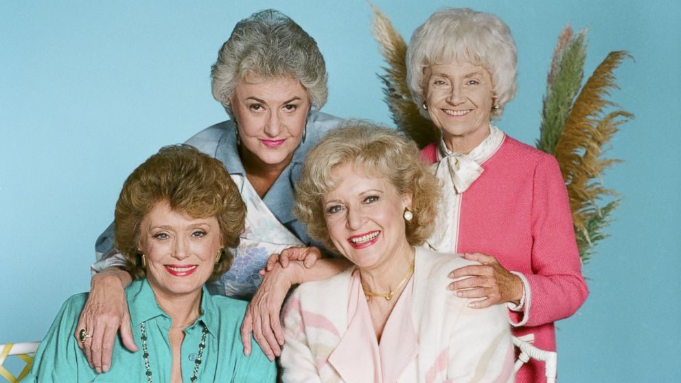Golden Girls cast Bea Arthur Betty White Rue McClanahan Estelle Getty NBC promotional photo