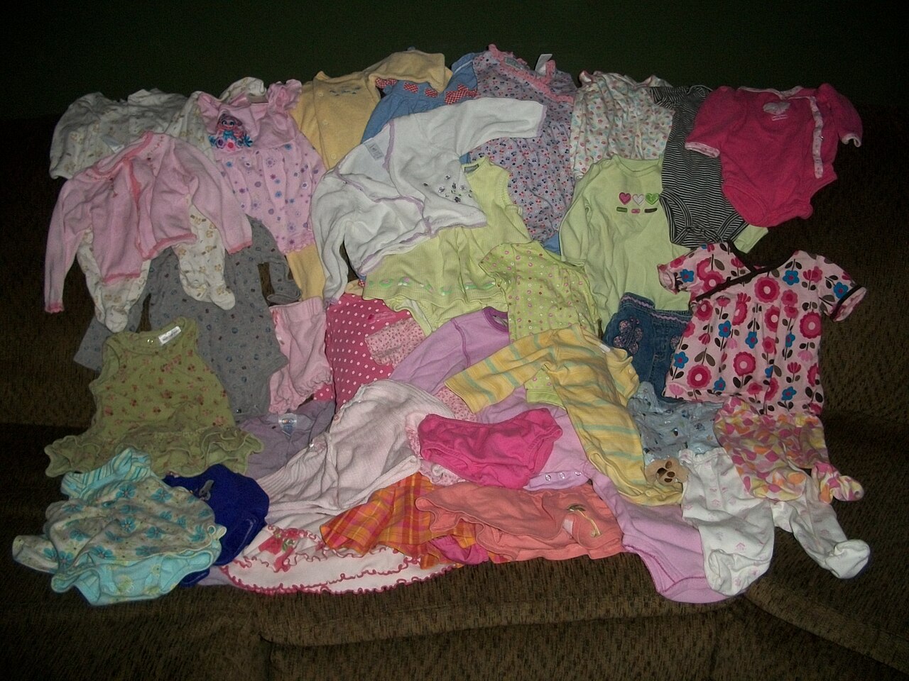 thrift store clothing
