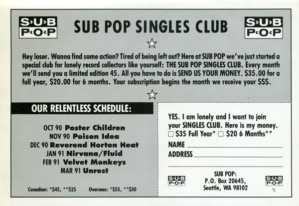 Sub Pop record