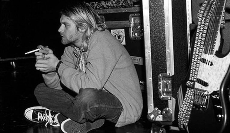 Kurt Cobain flannel 1993