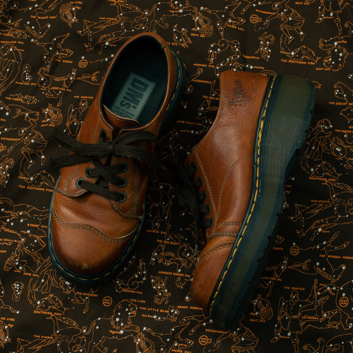 1990s Doc Martens Platform Oxfords 8, 8.5