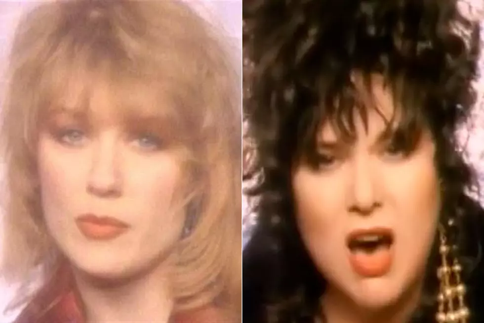 Heart sisters Nancy and Ann Wilson in the All I Wanna Do Is Make Love To You music video 1990