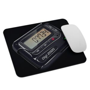 Digi 2000 Pager 07734 Retro Tech Mousepad - Nostalgic 90s Style