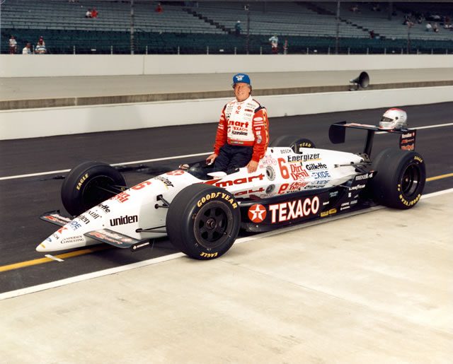 Mario Andretti in his final competitive 1993 Indianapolis 500