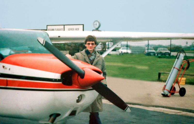 Eighteen-year-old Mathias Rust amateur pilot before May 28 1987 Cessna flight
