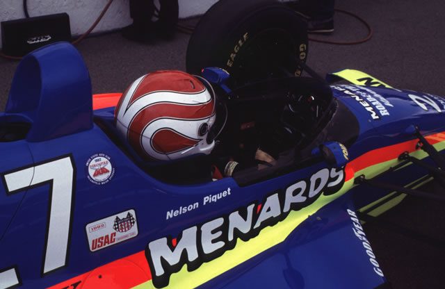 Nelson Piquet at the 1993 Indianapolis Motor Speedway
