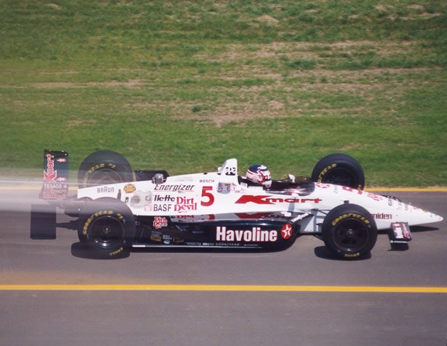 Nigel Mansell rookie at the 1993 Indianapolis 500