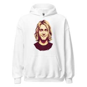 kurt cobain smiling portrait