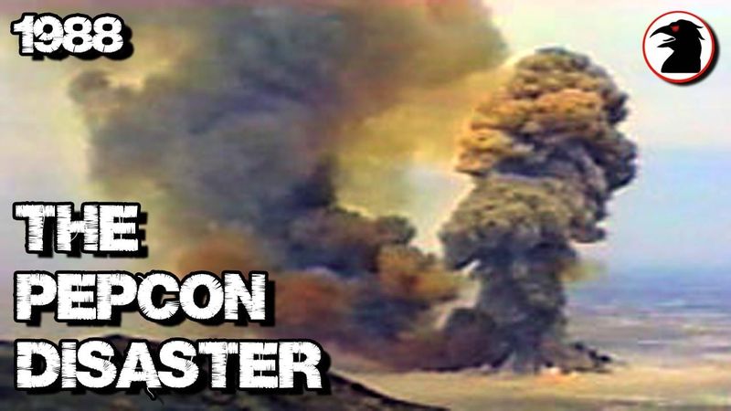 PEPCON explosion Las Vegas 1988 archival footage still