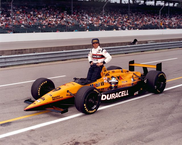 Raul Boesel during the 1993 Indianapolis 500