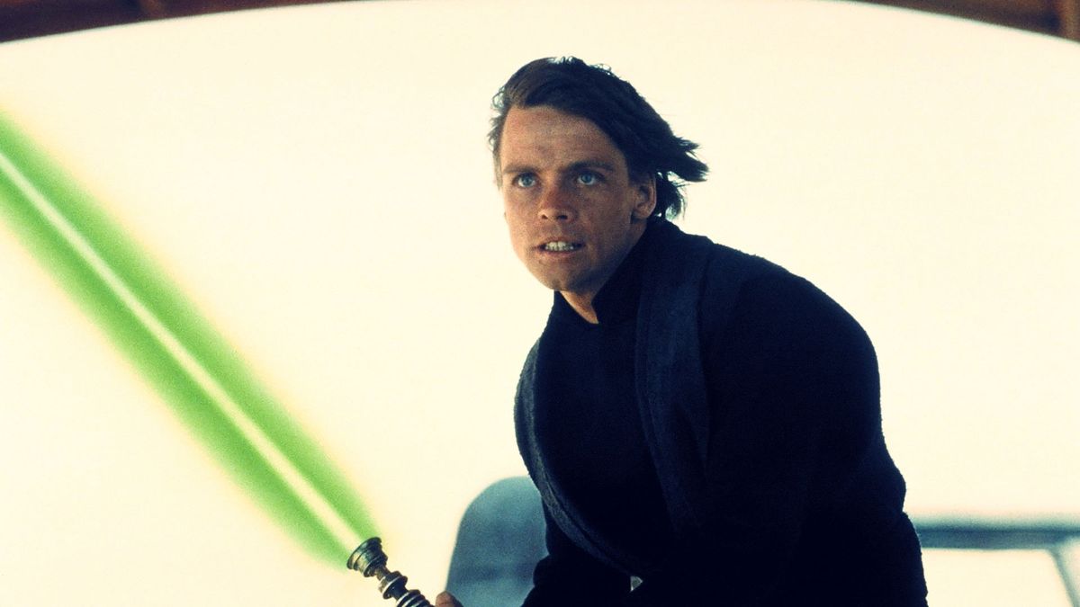 Return Of The Jedi Luke Skywalker Green Lightsaber