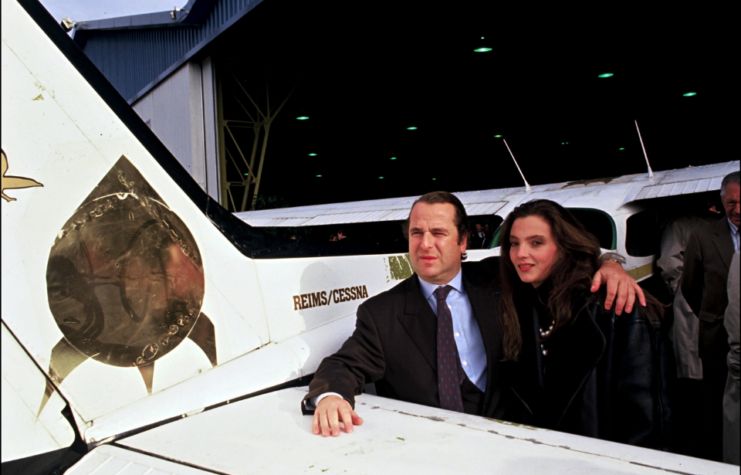 Mathias Rust Cessna D-ECJB on European tour after 1988 return from Soviet Union