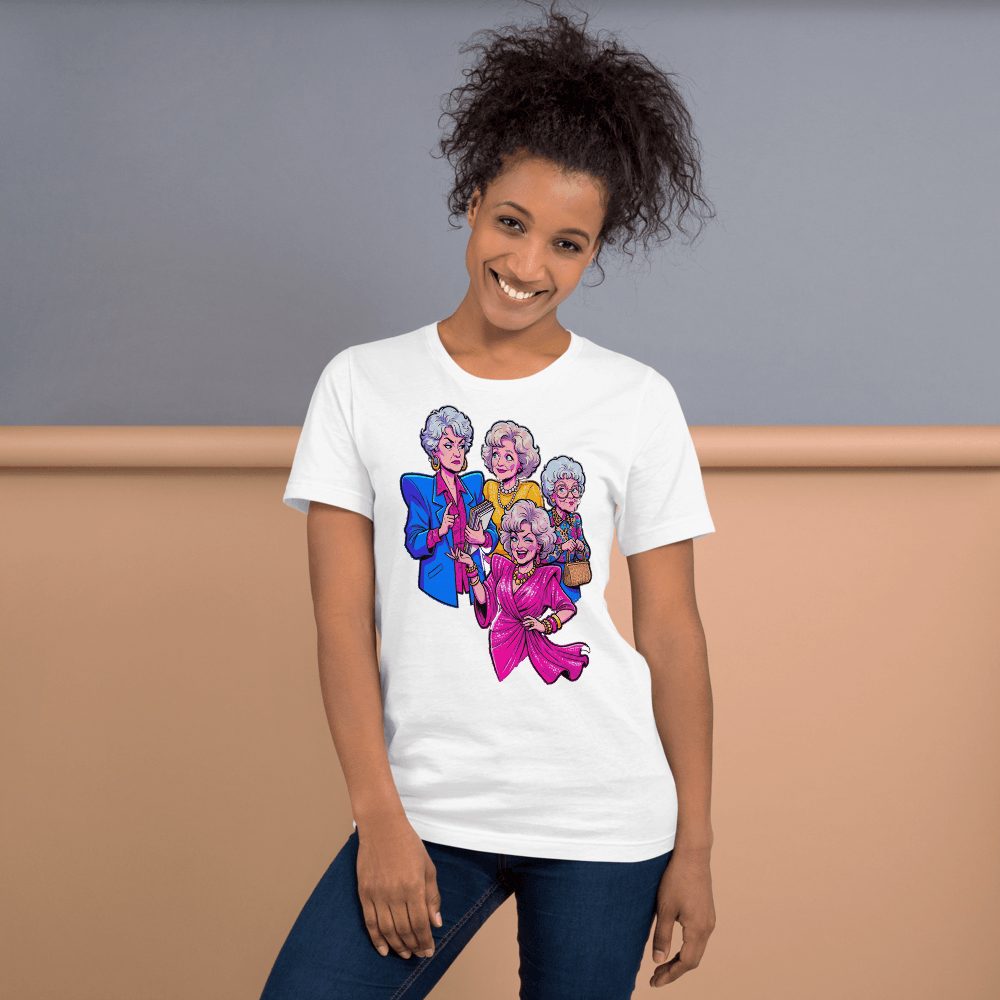 Golden Girls Vintage Retro 80s Squad T-Shirt